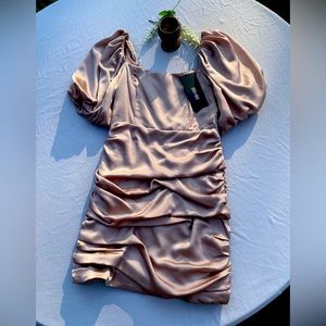 Soft Cream DO+BE dress. NWT. Size M.